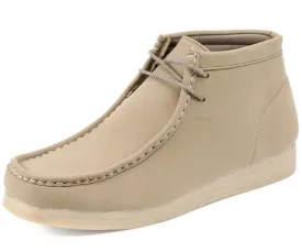 Amali Jason Hi Men's Maple Beige Suede High Top Shoes