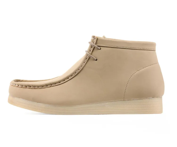 Amali Jason Hi Men's Maple Beige Suede High Top Shoes