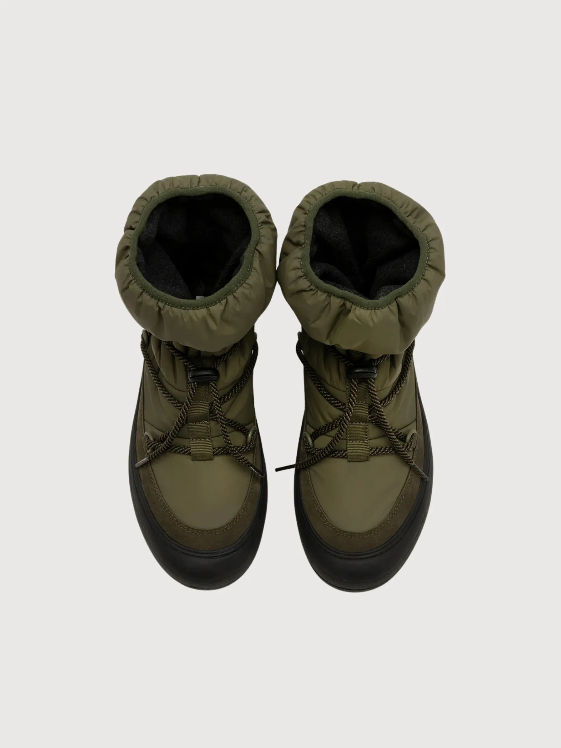 Bering Deep Khaki Woman Boots | Ecoalf