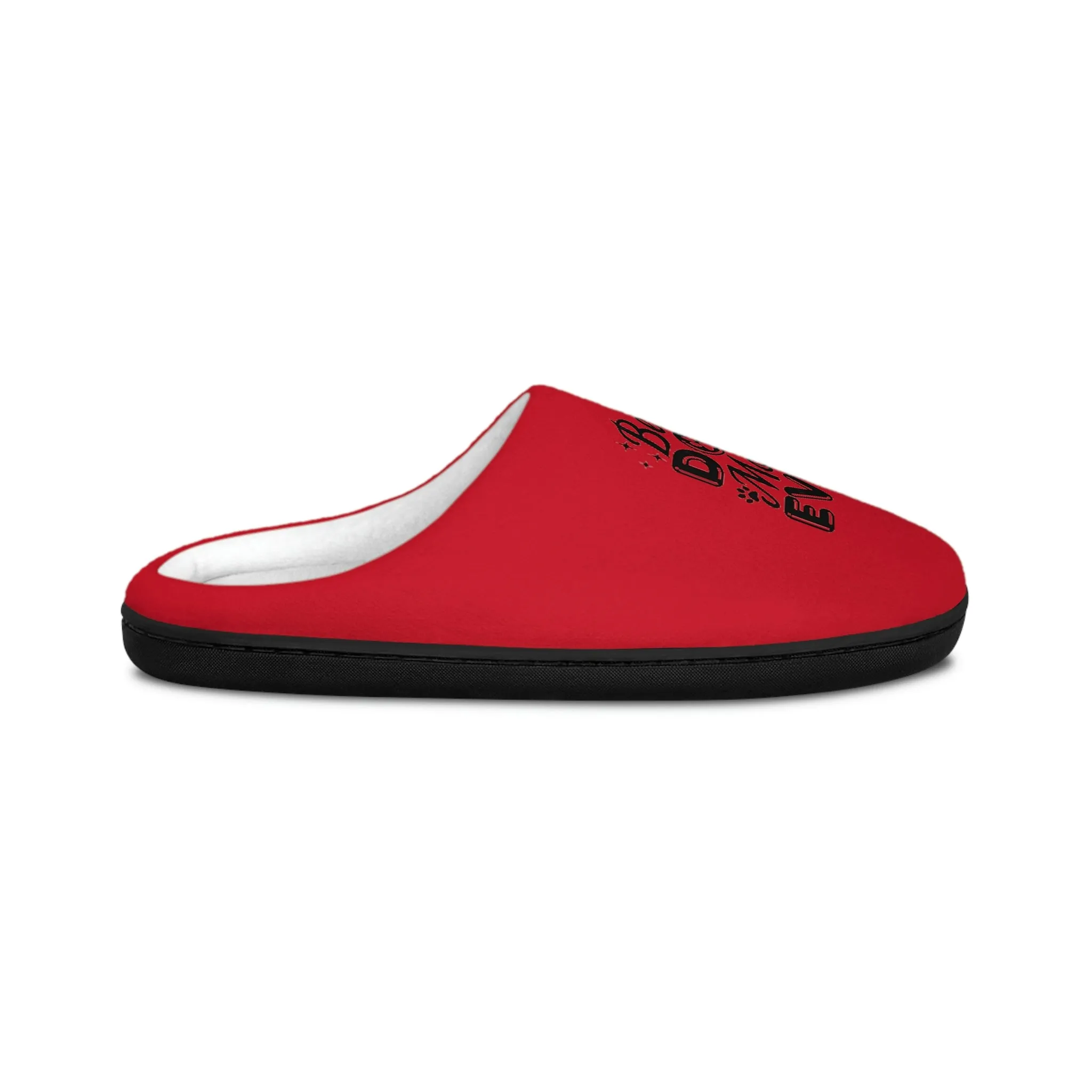 Best Dog Mom Ever Women's Indoor Slippers