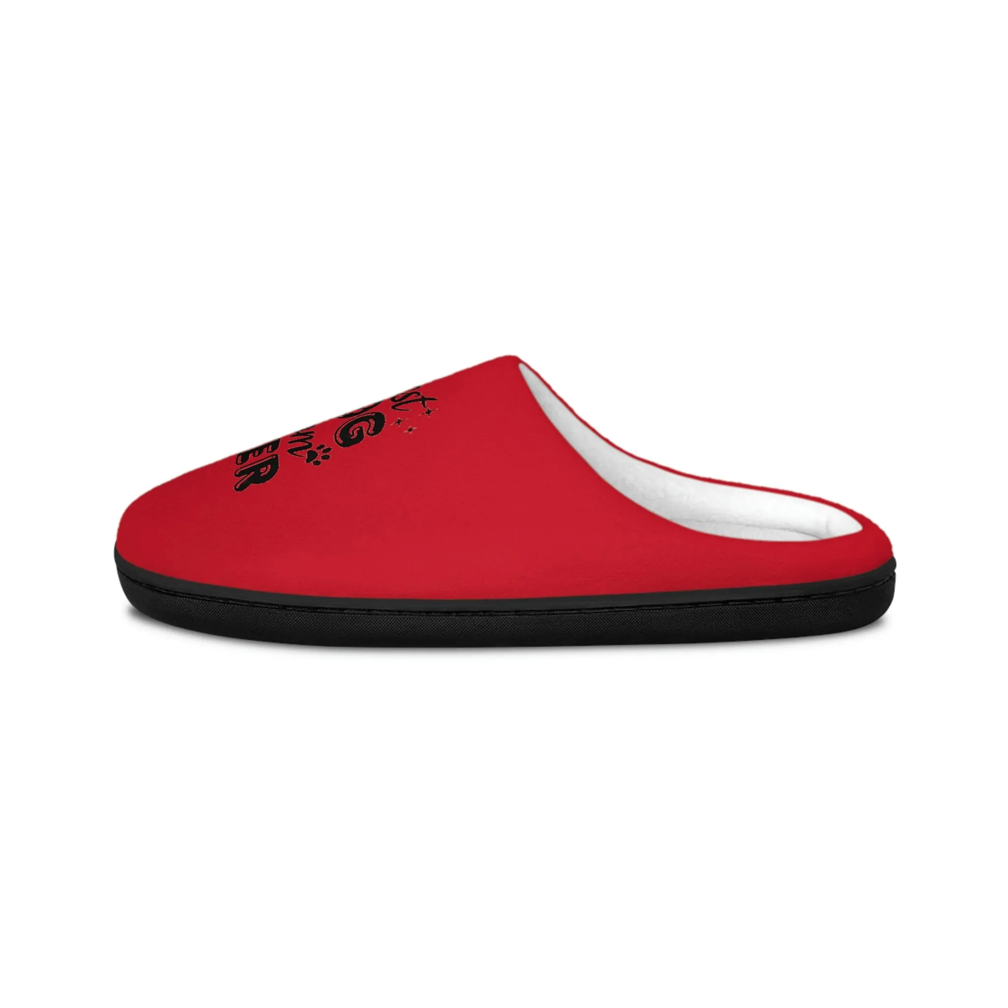 Best Dog Mom Ever Women's Indoor Slippers