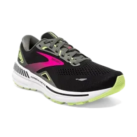 Brooks | Adrenaline GTS 23 | Women's | Black/Gunmetal/Sharp Green