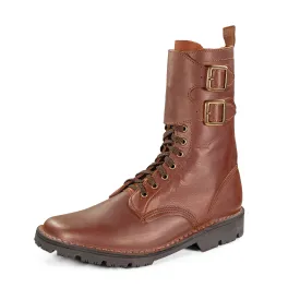 [PRE ORDER] Full Combat Waxi Boot, Cognac Brown