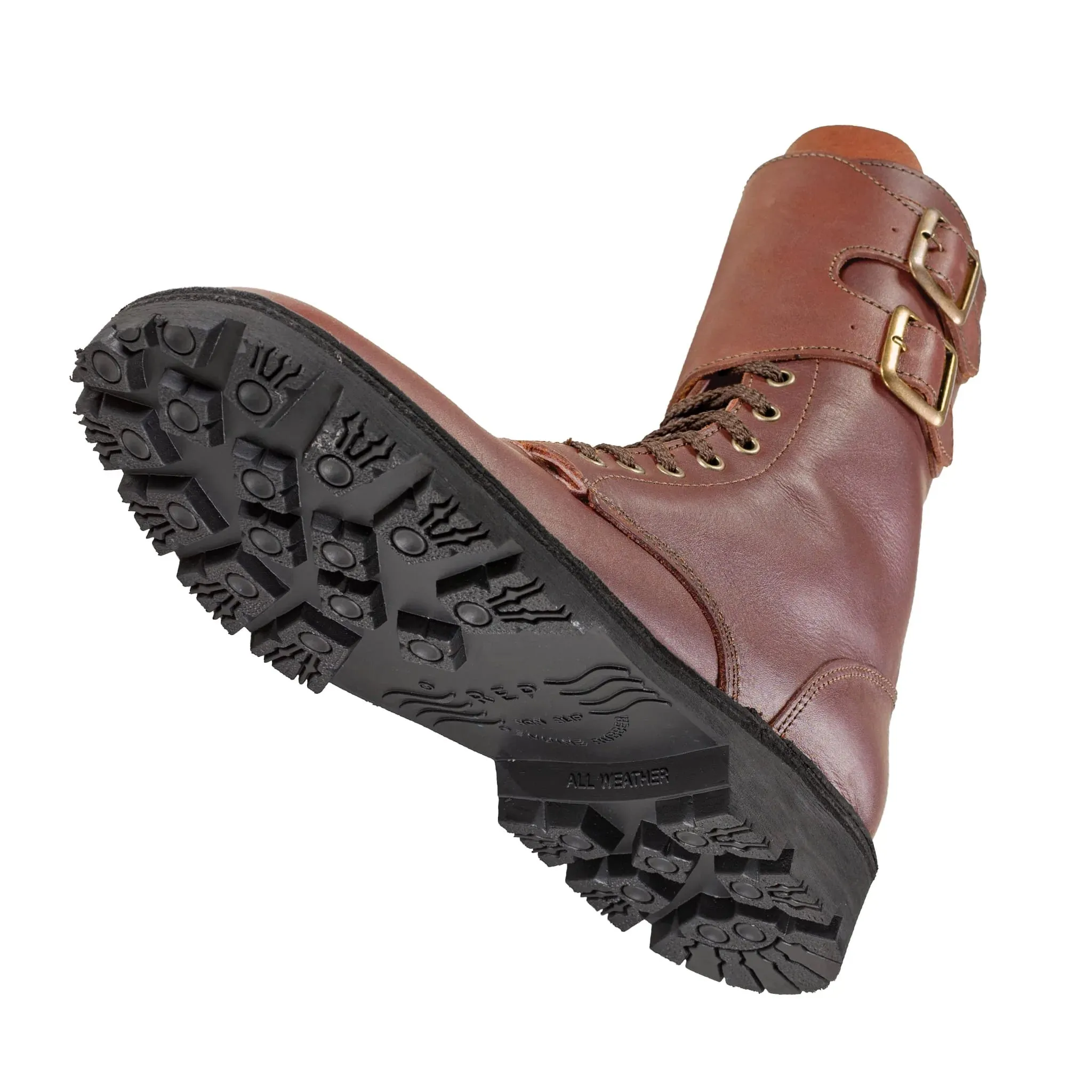 [PRE ORDER] Full Combat Waxi Boot, Cognac Brown