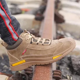 STRIDE™ ANTI-SMASH WATERPROOF STEEL TOE SAFETY SHOES