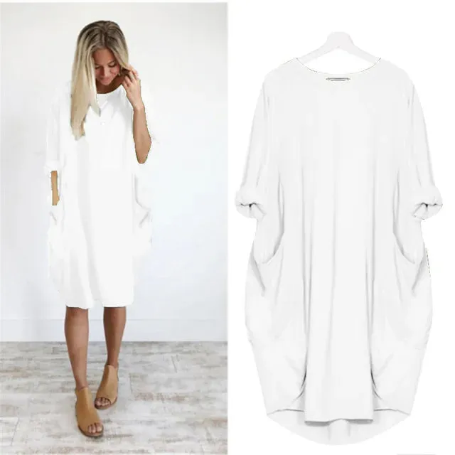 Sylis | Comfortable Tummy Covering Dress