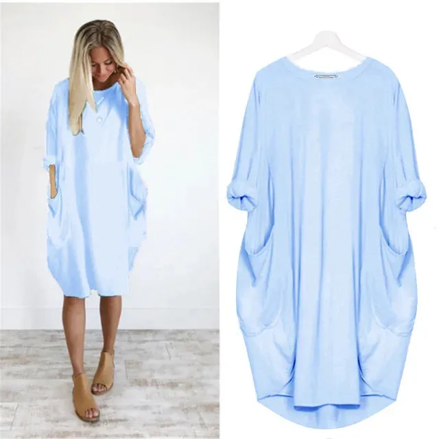 Sylis | Comfortable Tummy Covering Dress