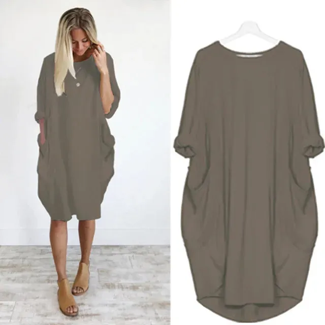 Sylis | Comfortable Tummy Covering Dress