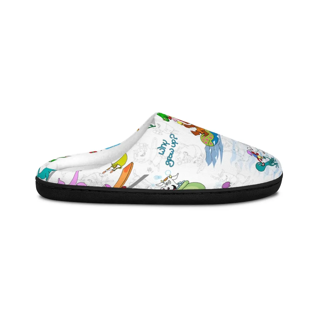 Why Grow Up Women's Indoor Slippers